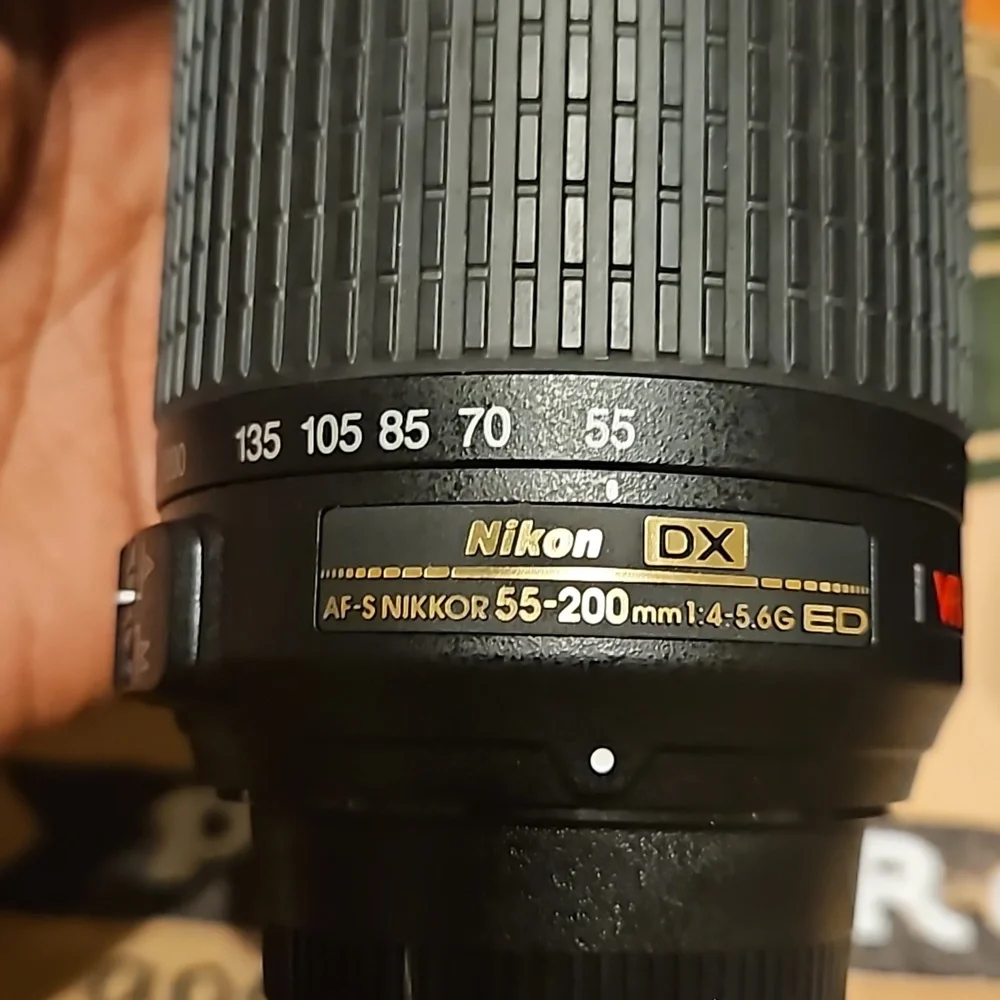 Excellent condition Nikon D60 with two lenses and one new!